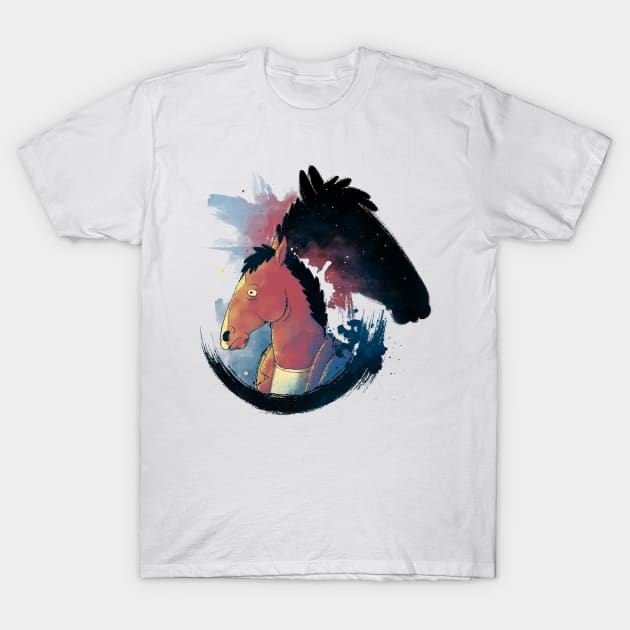 The Horse T-Shirt by xMorfina